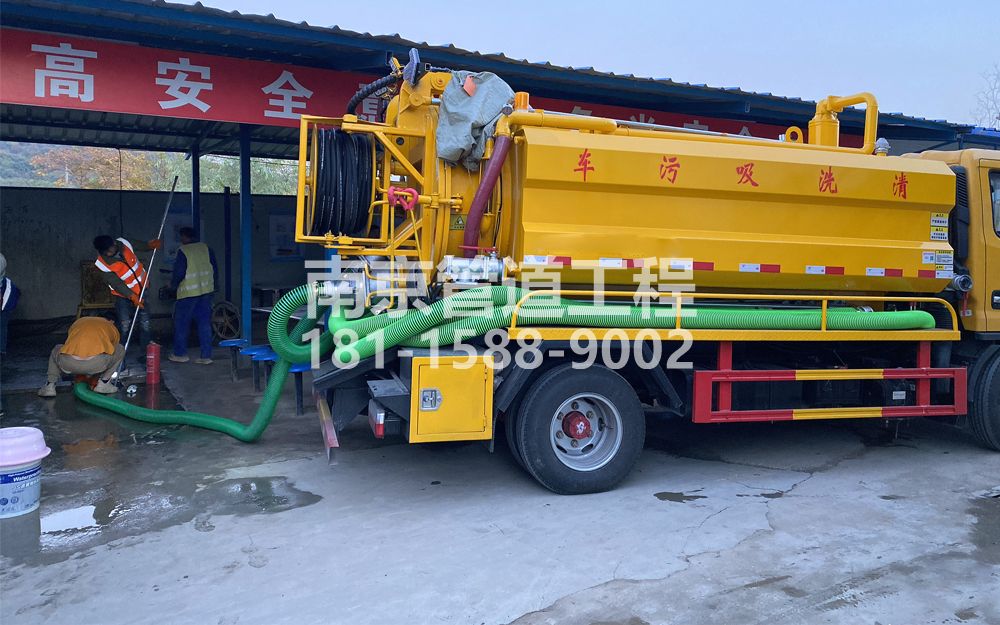 267营防中建工地抽粪