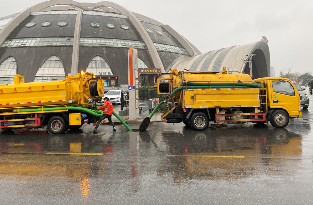 营防商场管道清淤