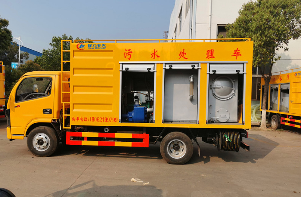 营防污水分离车